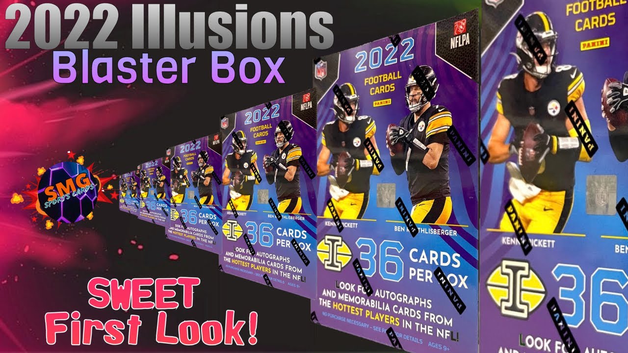 2022 Illusions Football Blaster Box - First Look & Review -