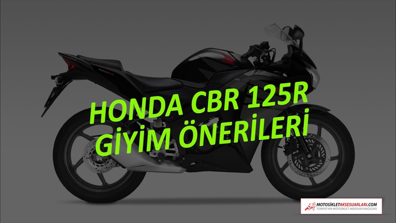 revit viewer Honda CBR 125R Giyim, Ekipman Önerileri