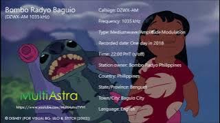 DZWX-AM 1035 kHz - closedown (circa 2018)