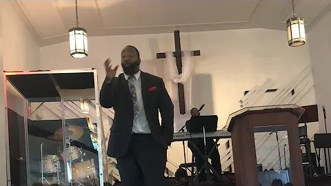 Pastor Alonzo Waters Preaching Gods Word