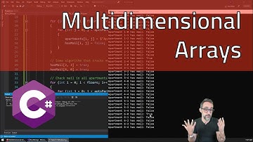 10.3 Multidimensional Arrays - Learning C#