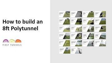 How to Build a Polytunnel from Scratch (8ft)