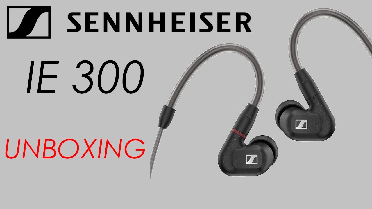 Gg 【新品未開封】SENNHEISER IE300 Sennheiser IE 300 in-ear headphone review: Stellar