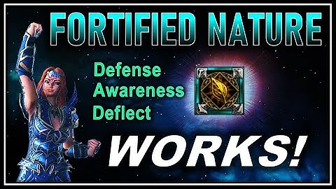 Fortified Nature DOES give Defense! But NOT Showing on Character Sheet, Testing - Neverwinter Mod 22