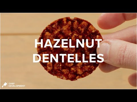 Hazelnut Dentelles | Chef-Development