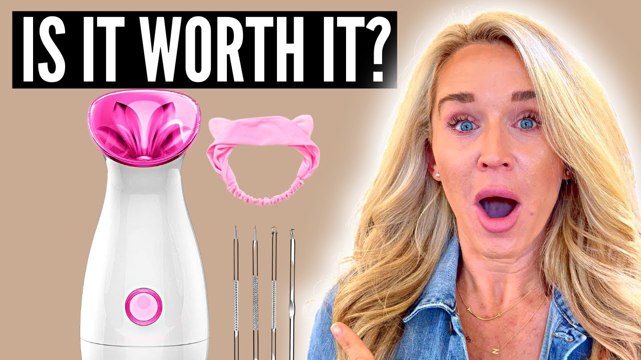 Facial Steamer Nano Ionic Hot Mist Face Steamer Home Sauna SPA Face