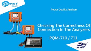 Sonel PQM-710 / 711 Checking The Correctness Of Connection In The Analyzers-English Subtitles