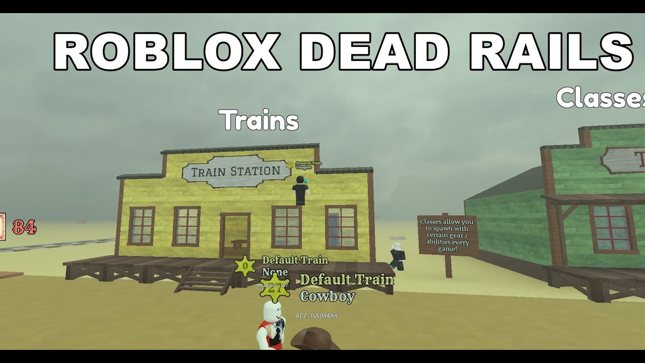 Dead Rails Roblox, Live Now - YouTube