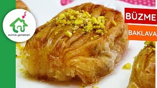 Büzme Baklava Tarifi - Pratik ve Farklı Baklava Tarifi Arayanlara Baklava Tarifi