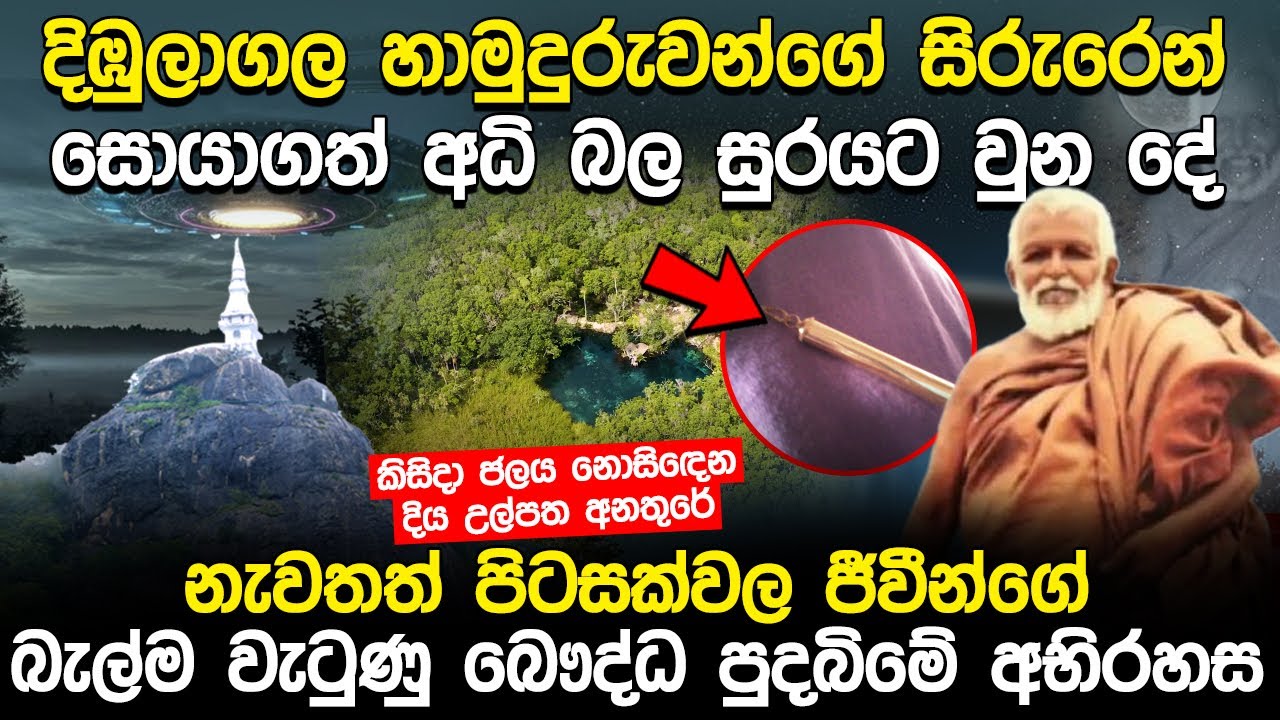 මෙතෙක් හෙළි නොවූ දිඹුලාගල අභිරහසේ සුළමුල | The Secrets of Dimbulagala Buddhist Temple