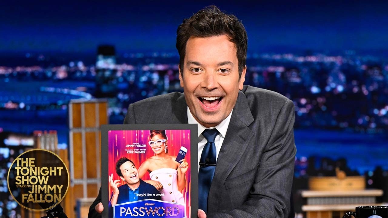 Jimmy Gets Excited for the Season 3 Premiere of Password | The Tonight Show Starring Jimmy Fallon