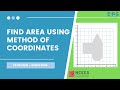 Method for Area of Coordinates | FE CIVIL SURVEYING