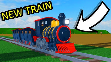 [New Update] Transportation Train Added To Theme Park Tycoon 2!
