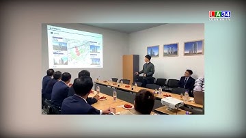 Đoàn công tác tỉnh Long An làm việc với Tập đoàn STS Development tại Hàn Quốc I LONG AN TV