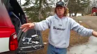 Pete with new Quick Cleat products March