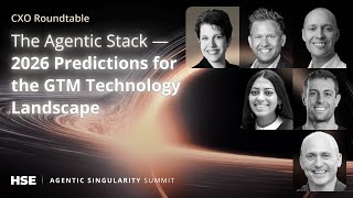 The Agentic Stack — 2026 Predictions for the GTM Technology Landscape