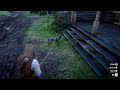 The cute dog thing you can do in rdr2 but cant in rdr1