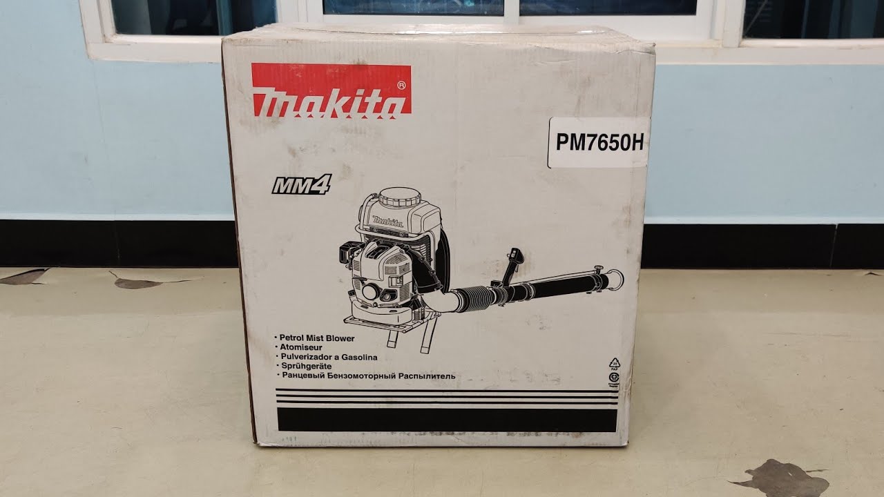 Unboxing Makita PM7650H Engine Mist Blower YouTube