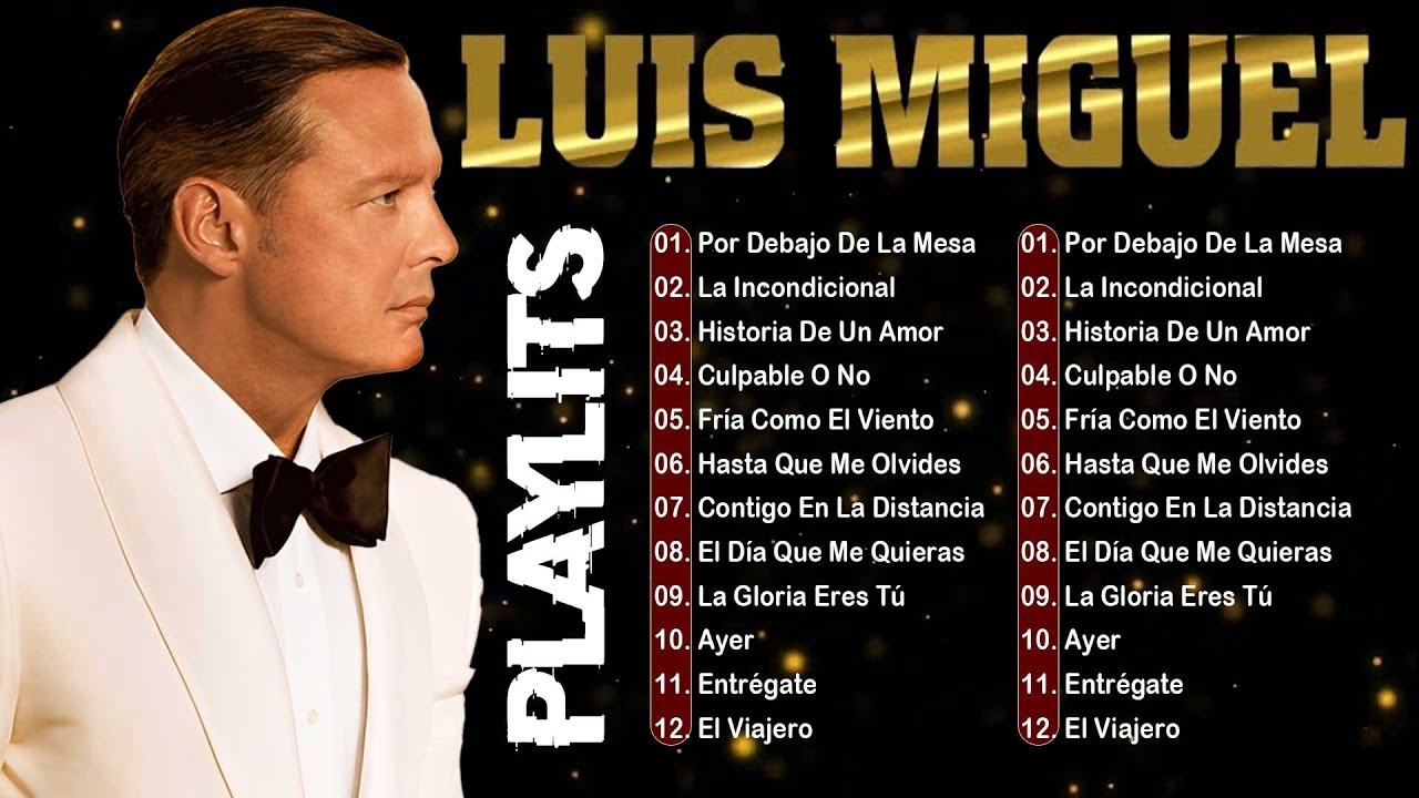 Luis Miguel 90s Sus Éxitos Románticos | Mejores Canciones y Clásicos Inolvidables