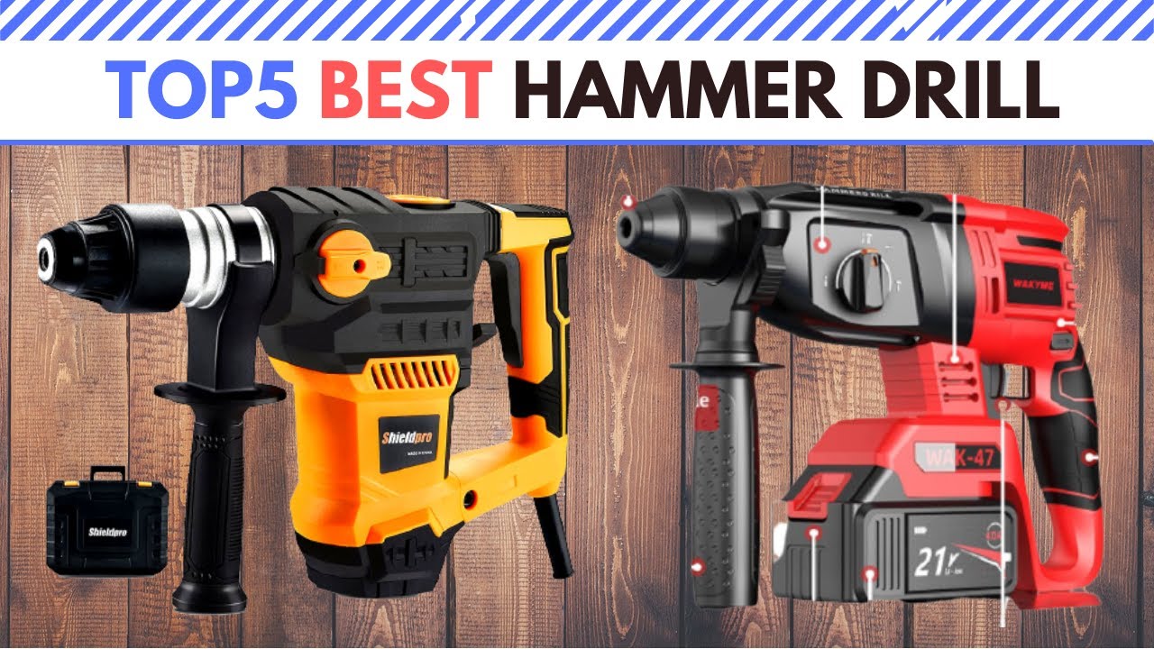 The Best Hammer Drill in 2021 [ top 5 ]