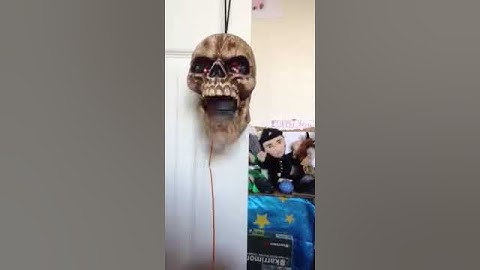 Seasons animated talking Skull