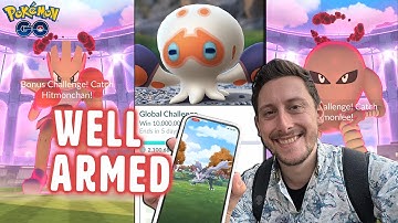 WELL ARMED EVENT! Shiny Dynamax Hunt, Global Challenge for Clobbopus & Raid Shiny Luck! (Pokemon GO)