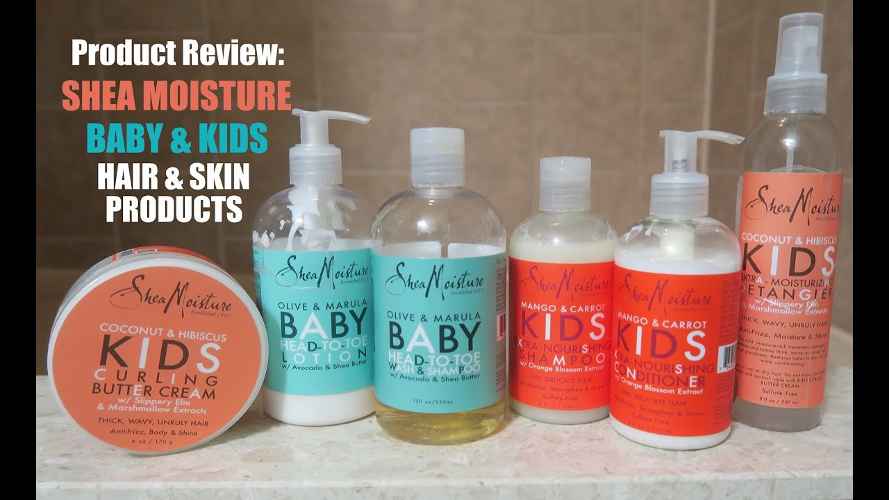 shea moisture baby hair products