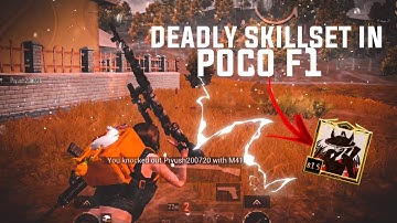 Deadly Skillset In Poco F1⚡BGMI MONTAGE SAMSUNG A3,A5,A6,A7,J2,J5,J7,S5,S6,S7,59,A10,A20,A30,A50,A70