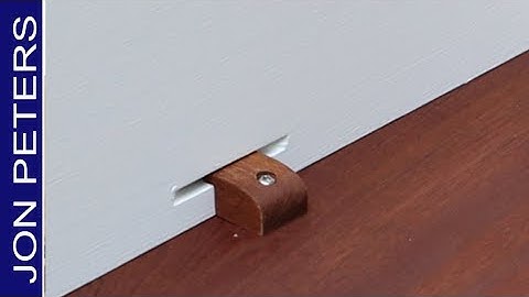 How To Attach a Solid Wood Table Top, Jon Peters Pro Tip