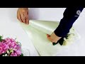 طريقة سهله لعمل ميني بوكيه افكار هدايا How To Make Mini Flowers Bought Diy Gift بوكيه ورد ابيض 