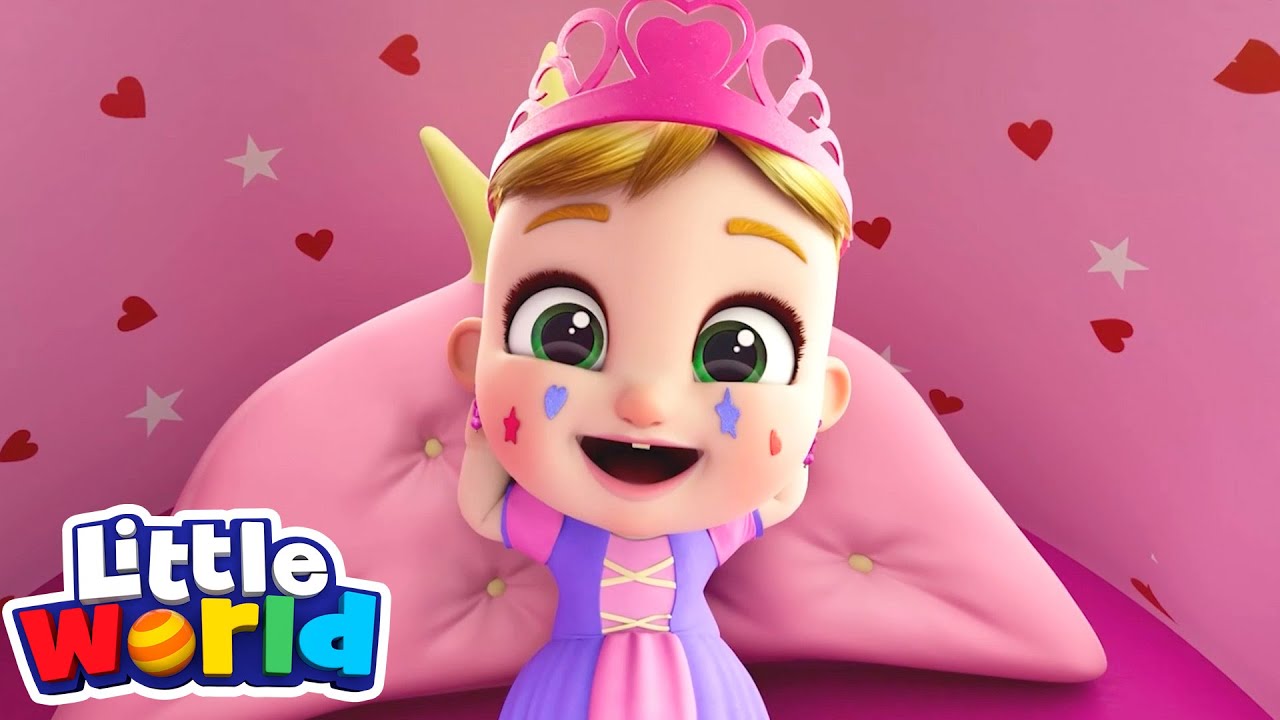 Pretty Pretty Princess Song | Little Angel And Friends Kid Songs