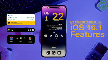 These are the best iOS 16.1 Features. Do you know all of them?