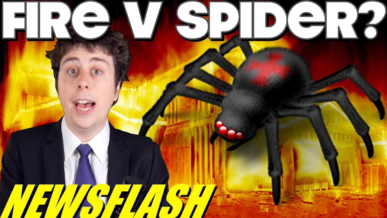 Man Burns Down House to Kill a Spider!! NEWSFLASH YouTube