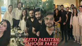 Jeeto Pakistan Sahoor Party | Jeeto Pakistan League | 21st Ramzan | 1st April 2024 | Shaista lodhi