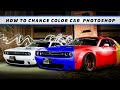 "Change Car Color in Photoshop in Just 1 Minute! 🎨✨"