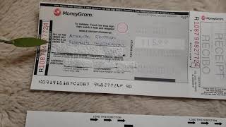 Cómo llenar un money order.