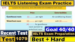 IELTS Listening Practice Test 2026 with Answers | 12.08.26