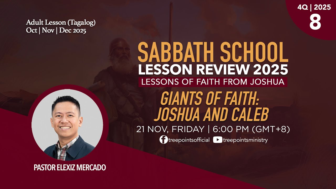 GIANTS OF FAITH: JOSHUA AND CALEB | Sabbath School Lesson 8 | 4Q 2025