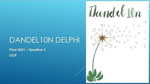 Final 2021 Question 3 - OOP