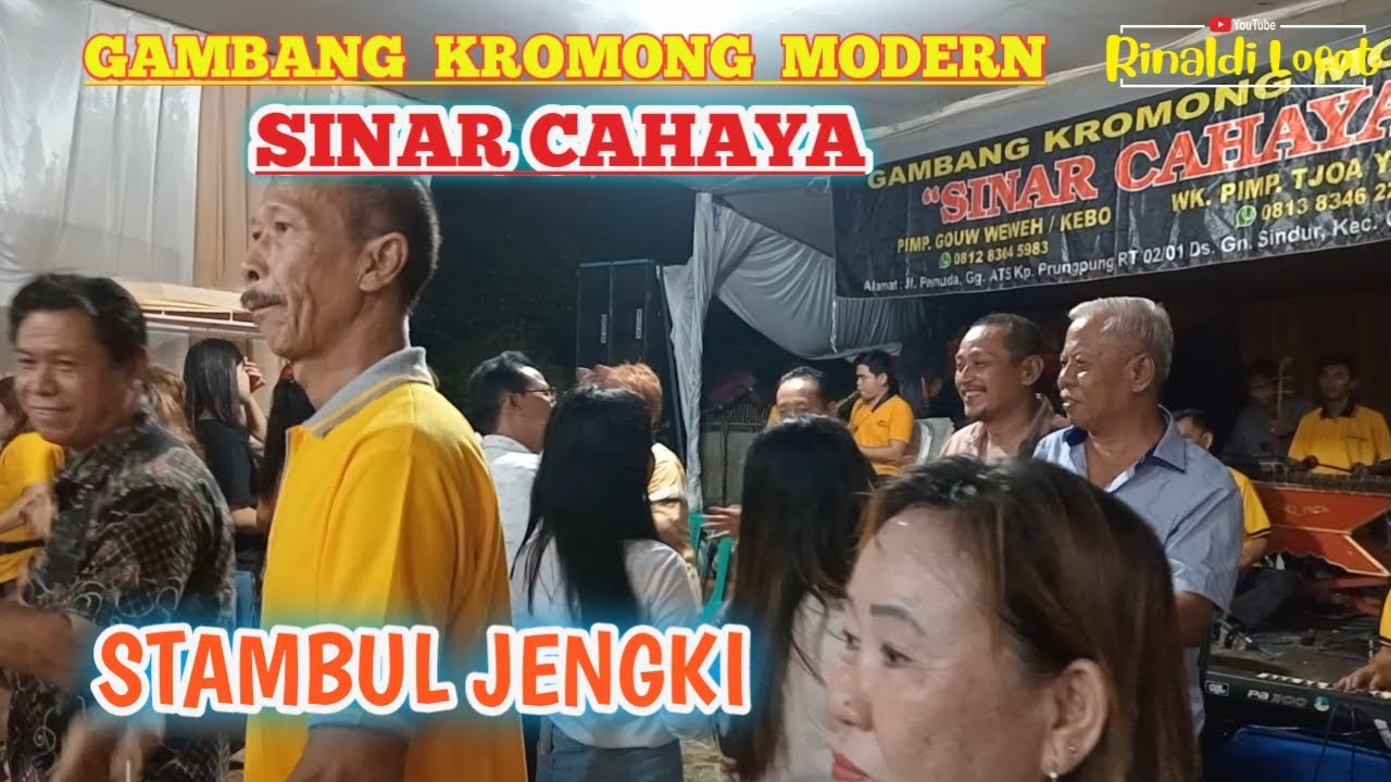 STAMBUL JENGKI - GAMBANG KROMONG MODERN SINAR CAHAYA || KEMANG 20 MEI 2023