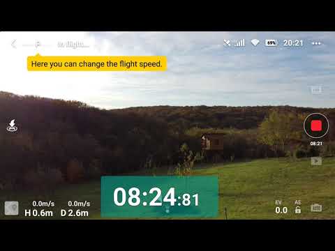 Mavic Mini battery life test (hovering)