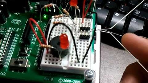 BoeBot LED Whisker Test