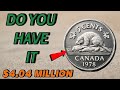 A simple five cents coin could turn you into a rich collector overnight.
