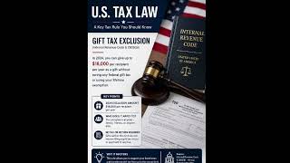 🔥 US Tax Law Fact: You Can Gift $18,000 Tax-Free! 🇺🇸💰 #Shorts