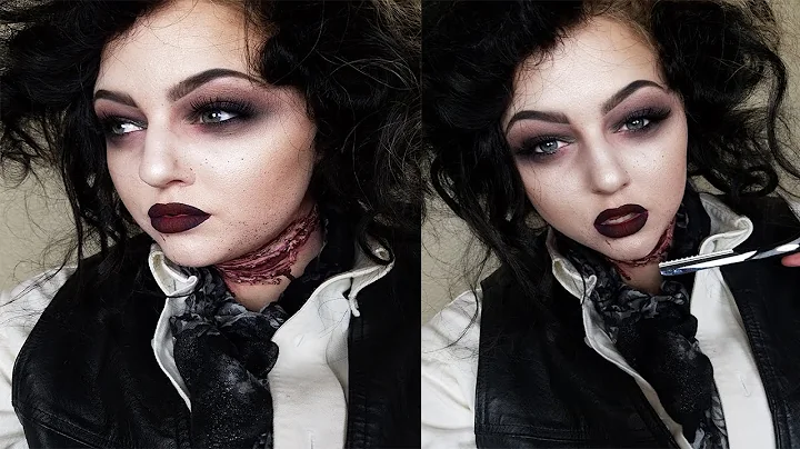 Glam Sweeney Todd Affordable Halloween Makeup Tuto...