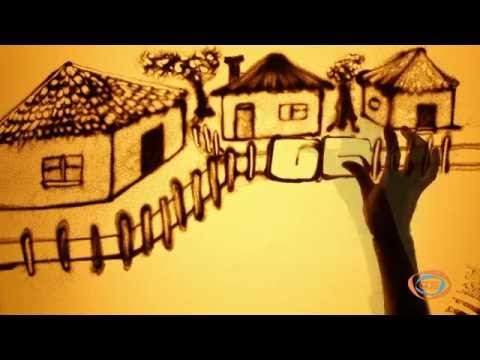 ქვიშის სამყარო - ლურსმნები (with English subtitles) | ქვიშაზე ხატვა