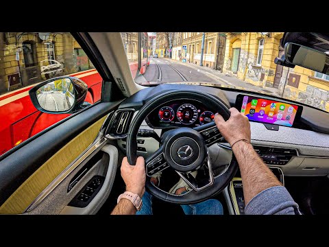 Youtube NEW Mazda CX-80 2025 🇯🇵 (3.3L e-SKYACTIV D 254 hp) | POV Test Drive #2212 Joe Black video Mazda