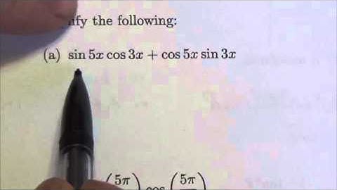 Math 30-1 Trig II Review #8a