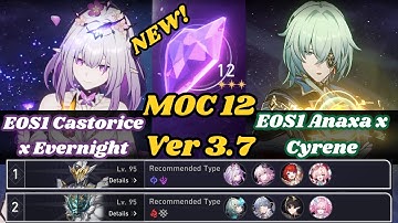 E0S1 Castorice X Evernight & E0S1 Anaxa X Cyrene | NEW MOC 12 | 3 Stars | Honkai Star Rail 3.7