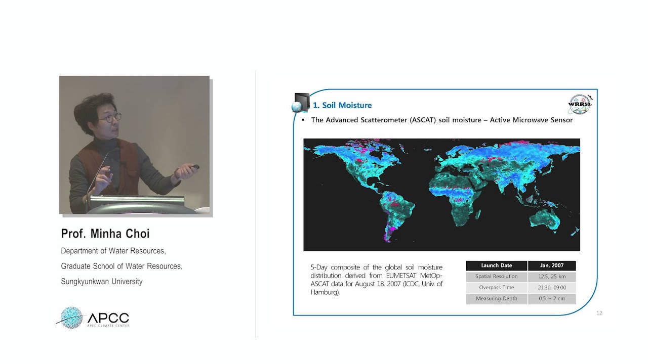 [APCC Seminars] Evaluation of Water and Energy Fluxes via Remote Sensed ...